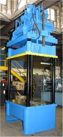 Clearing, H4C, 50 Ton Hydraulic Press, 1220x1220mm Bed, Down-Acting, 4-Post