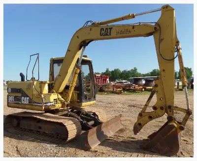 Caterpillar, 307, 1995, Mitsubishi Engine, Manual Thumb, 12489 Hours