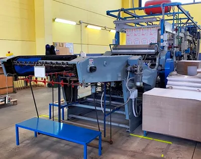 Omat Derthona, Flexo Printing Machine, 1982, 4 Colors, 950mm Width