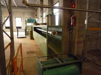 Sperotto Rimar, Tubular Reversing Machine, 1992, 6m Tube Length, with Dust Collector, Rotating Platform, MTG Tubular Folder