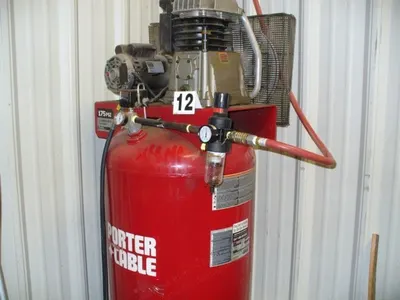 Porter Cable, 6 HP, 80 Gallons, 175 PSI, 220V