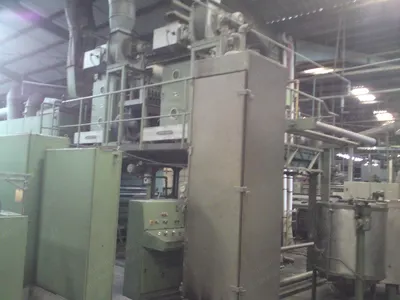 Bruckner, Thermosol Dyeing Line, Width 2300mm, 3 Chambers, Oil Heated