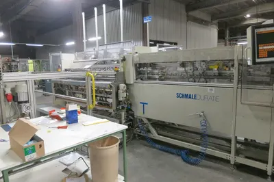 Schmale, Durate 600, 1998, Cross Cutting and Cross Hemming Line, Terry Fabric, 20000x15000mm