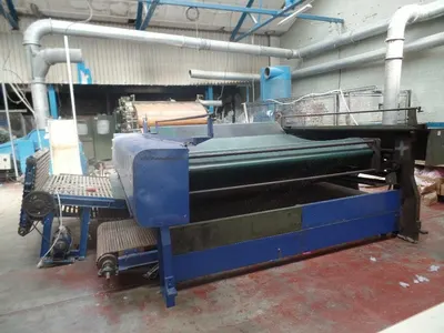 Tatham Hopper Card, Crosslapper, Working Width 1800mm, Exit 3200mm