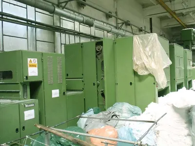 Fehrer, Airlay Web Forming Nonwoven Plant, 1992, 3300mm, 250-350 kg/h