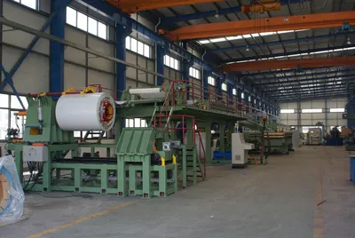 NovaStar, PN107, Polyurethane / Polyisocyanurate Sandwich Panel Production Line, 1220mm Panel Width, 0-9 m/min, 400 kW