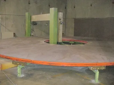 Chyan Fong, CFM-O2C, Carousel Foam Cutting Machine, 3350mm Blade Width, 29ft 6in Table Diameter