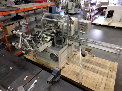 Sapal, BB, Overhauled, Chocolate Bar Wrapping Machine, 85g Capacity, Siemens S7 200 PLC, Nordson Hotmelt