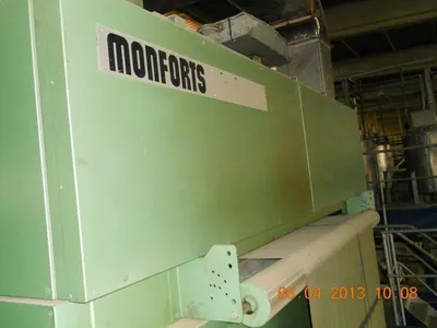 Monforts, Thermex, 1996, Thermosol Dyeing, Working Width 2000mm, Kusters Dye Pad