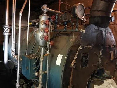 Superior, 100 HP Boiler, 150 PSI, Gas Burner