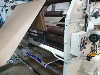 HG Weber, 7AFW-1090, Paper Bag Making Machine, 1988