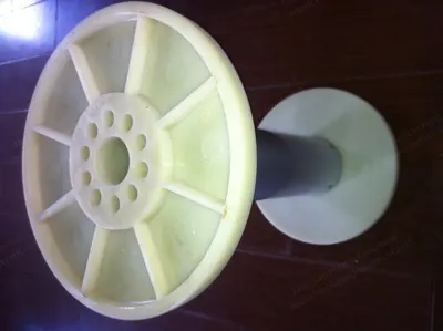 NovaStar, WN176, Twisting Bobbins, New, 225mm Flange Diameter, 355mm Tube Core Height, Nylon Flange, Aluminum Tube Core