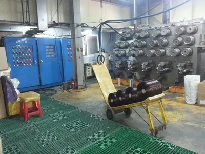 P.P. Artificial Hair Yarn Manufacturing Plant, 6 Sets, 1800-2000 kg/day, 75mm Extruder