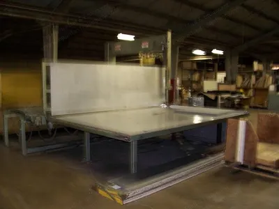 Fecken-Kirfel, V21B, Automatic Vertical Slitter for Foam, 1370mm Cutting Height, 2178mm Table Capacity
