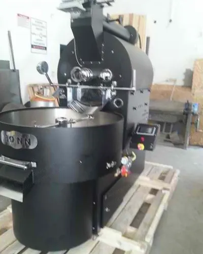 Golden Coffee Roasters, GR30, PLC Controlled Coffee Roasting Machine, Touch Operator Panel, Datalogger