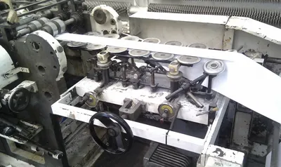 Tatran, Blockbottom Paper Bag-Making Machine, 1989, 4-Color Flexo Printer, Max Paper Width 520mm, 10000 pcs/h