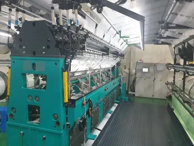 Karl Mayer, RD-7/2-12N, 2014, 138" Width, 22-E Gauge, Double Needle Bar Raschel Machine