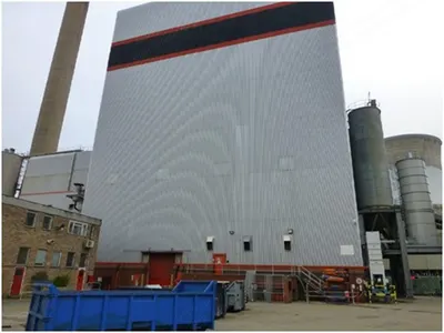 Coal and Biomass Fuelled Power Plant, 37 MW, 1995, 2 Boilers, 1 Condensing Turbo-Generator