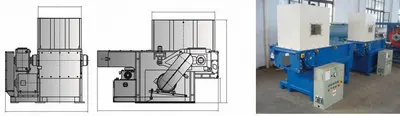 NovaStar, SG260, Single Shaft Shredder, 18.5kW to 30kW