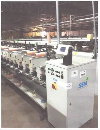 SSM, PW1-F Preciflex, 1999, 48 Positions, 6 Spindles, 360mm Gauge