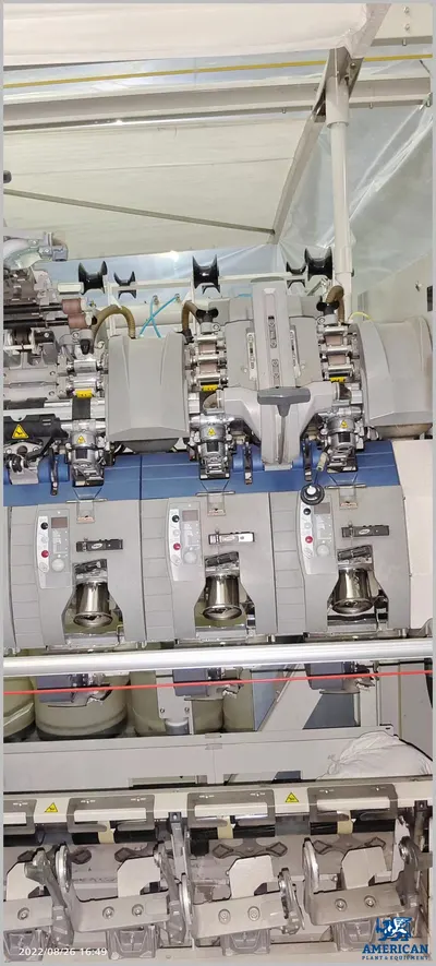Muratec, Vortex 870, 2016, Spinning Machine, 96 Spindles, Yarn Count 40