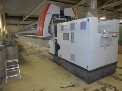 Schlafhorst, Autocoro ACO 8, 2010, 240 Rotors, 2 Robots, Cylindrical, Waxing Device