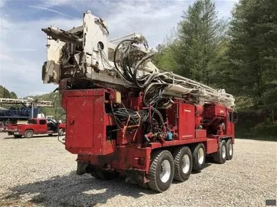 Schramm, T130XD, 2007, Tilt Head Drill Rig, MTU 760 HP Deck Engine, CCC Truck Mounted