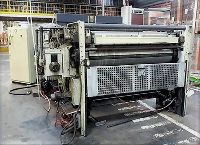 Bobst, Flexo 1600, 1987, 2 Colors, Max Sheet Size 600x1600mm, Vacuum Feeder