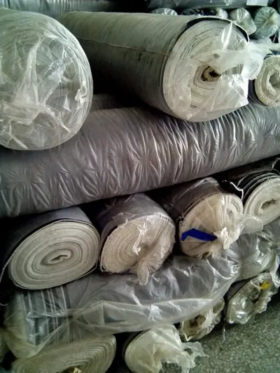Mixed Denim Fabric, 70% Cotton / 30% CVC & T/C, Navy Blue and Black, 10kg to 50kg Rolls