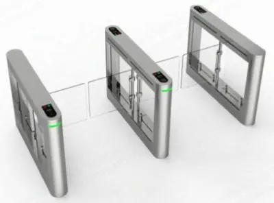 NovaStar, MS105, Outdoor Swing Gate, 1600x160x1000mm, SUS 304 Stainless Steel, DC Brushless Motor