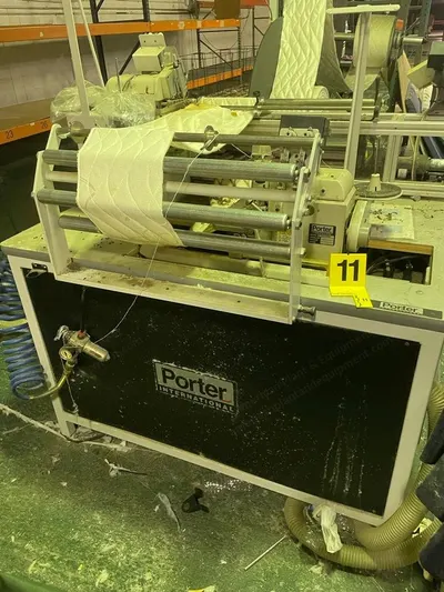 Porter, GPT 1000, Ruffler Machine
