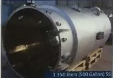 Giovanola, Fermenter, 500 Gallons, 1350 Stainless Steel