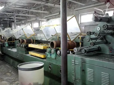 Sant Andrea Novara, MST-9, 1990, Stretch Breaking Converter, with Steaming Pipe, Pots Turntable