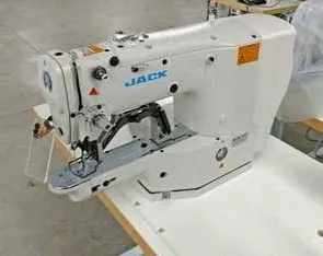 Jack, JK-T1900BH, 2017, Programmable Bar Tack Sewing Machine, Standard Back Tack Patterns