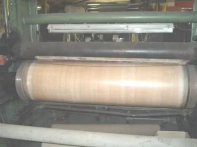 Hutten Embossing Calender, 1600mm, 1965, Gas Heated, 15 m/min