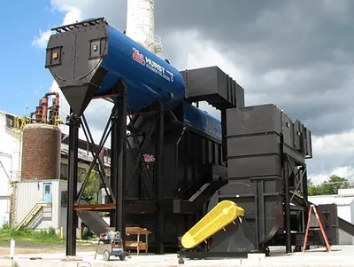 Hurst, 1160 HP, 2005, 40000 lbs/hr, 200 PSIG, Reciprocating Grate Combustion System