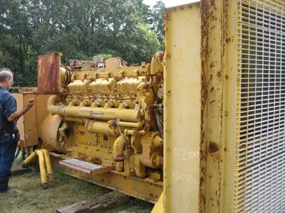 Caterpillar, D398B, Diesel Generator, 500kW, 60Hz, 480V, 750HP