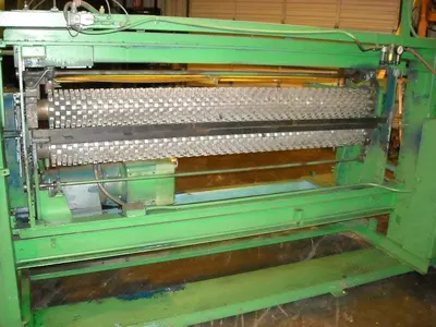Custom Made Convoluter, 77" Width (1955mm), 5 HP Reliance Motor