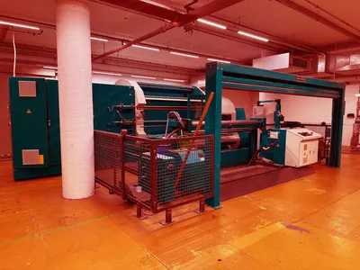 Karl Mayer, GOM-16, 2004, Working Width 2250mm, Rotational Creel, 16 Weft Feeders
