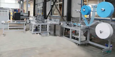 NovaStar, FM288, Complete Line FM288 Mask Making, Film Packaging, and Paper Box Packing Machine, 100 to 120 pcs/min, 220V