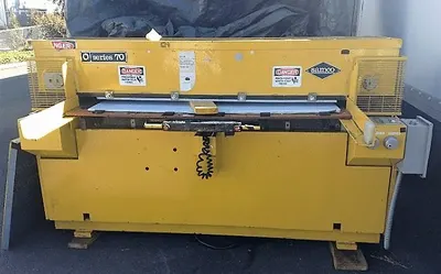 Samco, 70 Series, 70 Ton Capacity Press, 22x67 Inch Shuttle Table