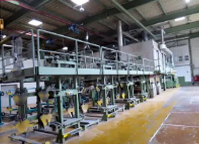 Benninger Zell, Procomat, 1986, 2800mm Working Width, 12 Cylinder Dryer, Double Sizing Box