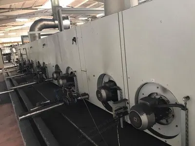 Monforts Dryer, 2400mm Width, 6 Chambers, Steam & Gas Heated, 2005