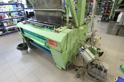 Muller, Mujet 1, 2002, Airjet Label Loom, Taffeta, 8 Colors