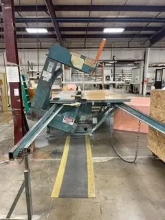 Edge Sweets, A-1, Tilt Saw, Cuts 24" Tall x 11.5' Long, 30" Inside Blade, 48" Outside Blade