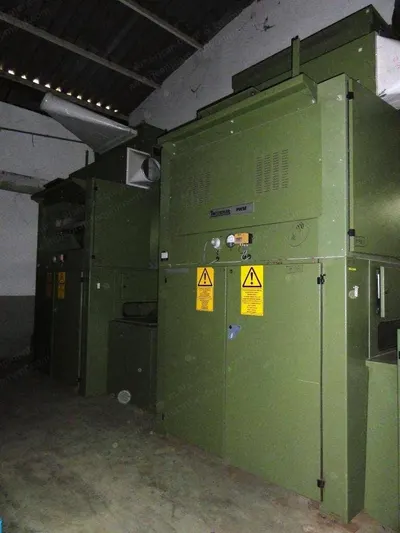 Truetzschler, Tuft Blending Line, 2001, 1600mm Width, 2x PWSE Weighing Bale Openers, 1x FM 1000 Tuft Blender