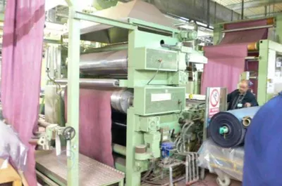 Matros Embossing Calender, 1995, 1600mm Working Width, 2 Embossing Cylinders