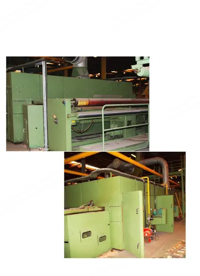 Bruckner Carpet Dryer, 1991, 4200mm, 5 Sections, Gas Heated