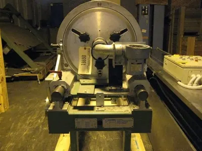 Zimmer, RMR 262, 1994, Single Position Printer/Coater, 134" Wide, with Screen End Ring Gluer and Washer