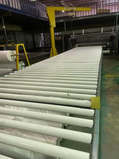 Metzgar Conveyors, 75" Width, 40ft Total Length, 1 HP Motors